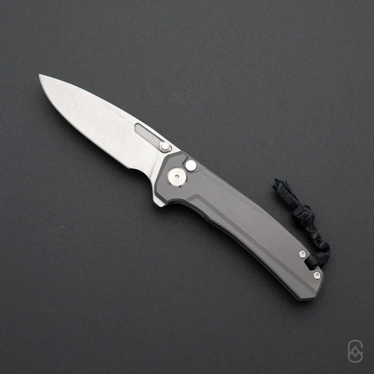 Turaco | Solid Ti + Stonewashed M390