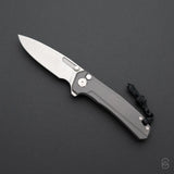 Turaco | Solid Ti + Stonewashed M390