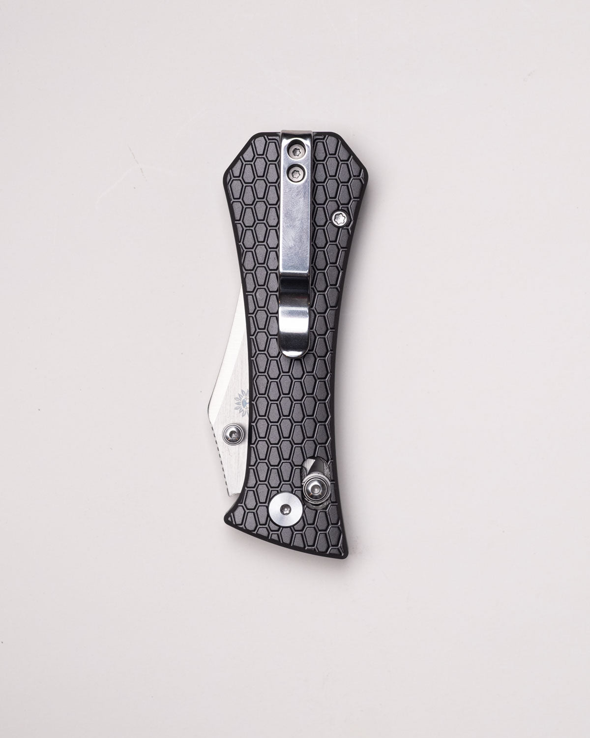 Pocket Bowie Deadhead Crossbar | Grey Aluminium + Stonewash 14C28N