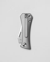 Pocket Bowie Slipjoint | Titanium + Stonewash M390