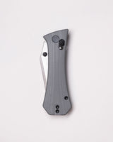 Coffin Tanto Deadhead Crossbar | Grey G10 + Stonewash 14C28N