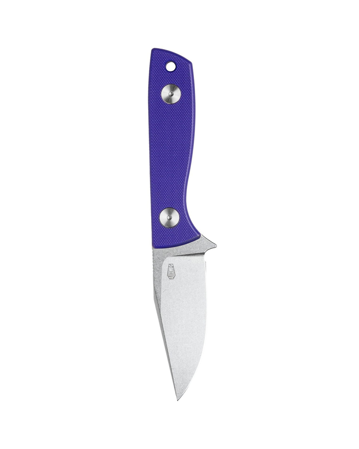 Runt XL Deadhead Fixed | Purple G10 + Stonewash 14C28N