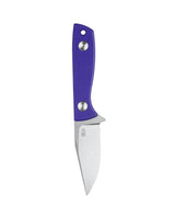 Runt XL Deadhead Fixed | Purple G10 + Stonewash 14C28N