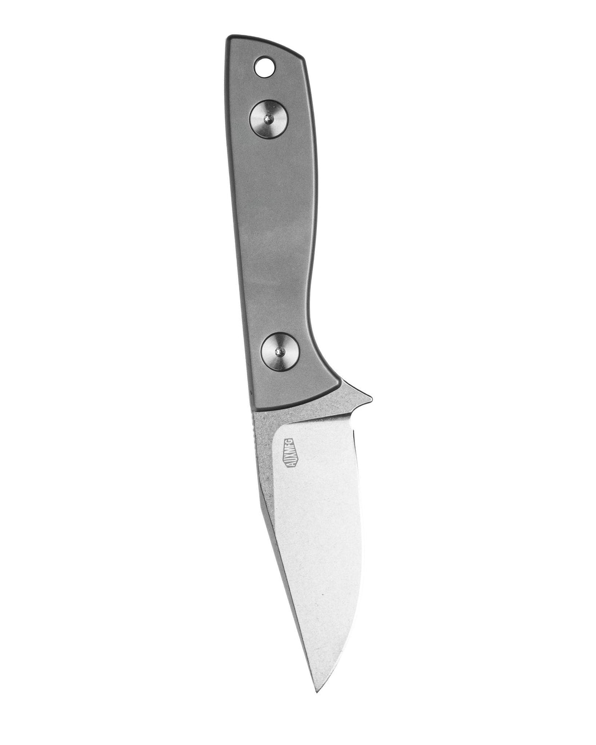 Runt XL Deadhead Fixed | Titanium + Stonewash 14C28N