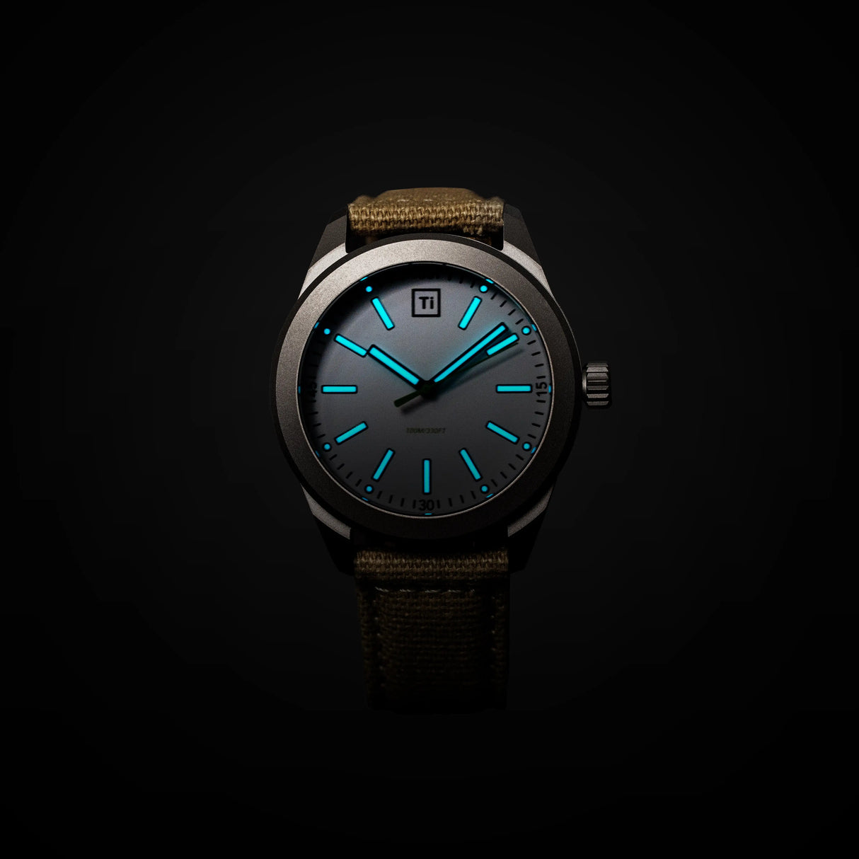 Ti Base Line Field Watch