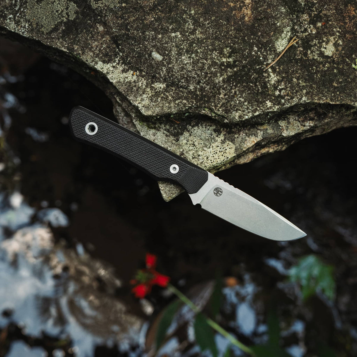 USA Cloudland Fixed Blade | Black G10