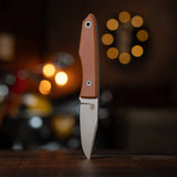 USA Lookout Fixed Blade | Natural Micarta + Nitro-V