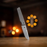 USA Signal Fixed Blade | Titanium + MagnaCut
