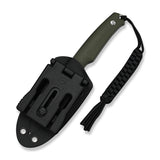 Altus Fixed Blade | OD Green G10 + Stonewash 14C28N