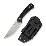 Carveth | Black G10 + Stonewashed AEB-L