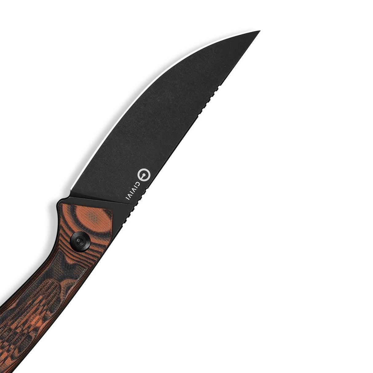 Carveth | Orange & Black G10 + Blackwash AEB-L