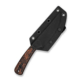 Carveth | Orange & Black G10 + Blackwash AEB-L