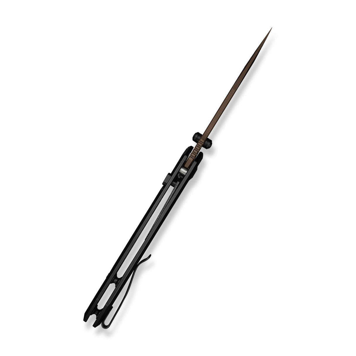 Brova | Black Aluminium + Dark Brown Stonewash