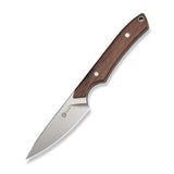High Grass Field Knife | Guibourtia Wood + Stonewashed 14C28N