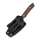 High Grass Field Knife | Guibourtia Wood + Stonewashed 14C28N