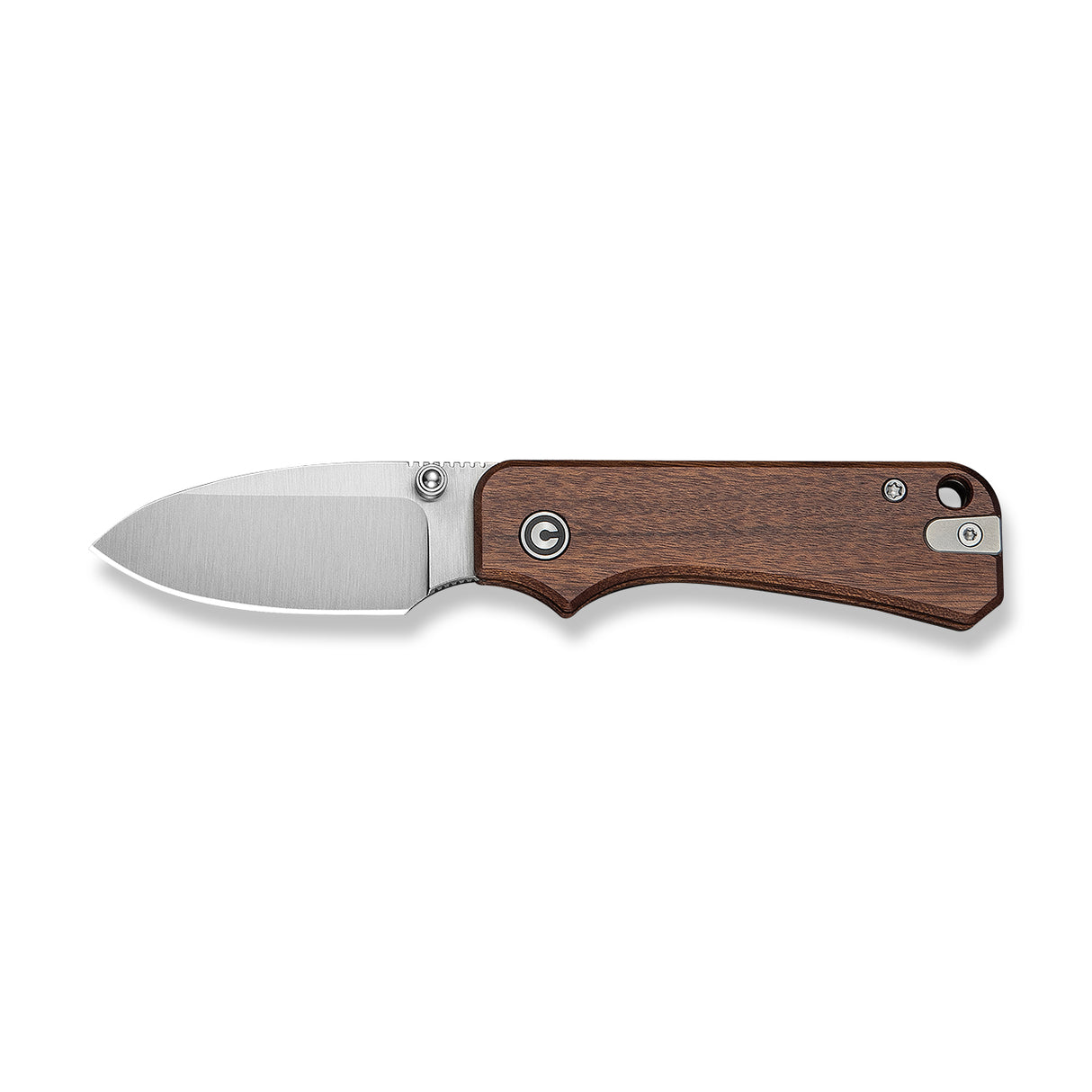 Baby Banter Slipjoint | Guibourtia Wood + Satin Nitro-V