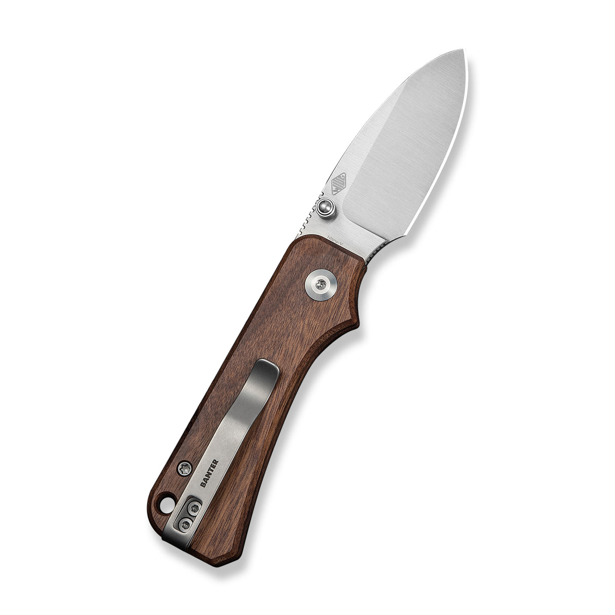 Baby Banter Slipjoint | Guibourtia Wood + Satin Nitro-V