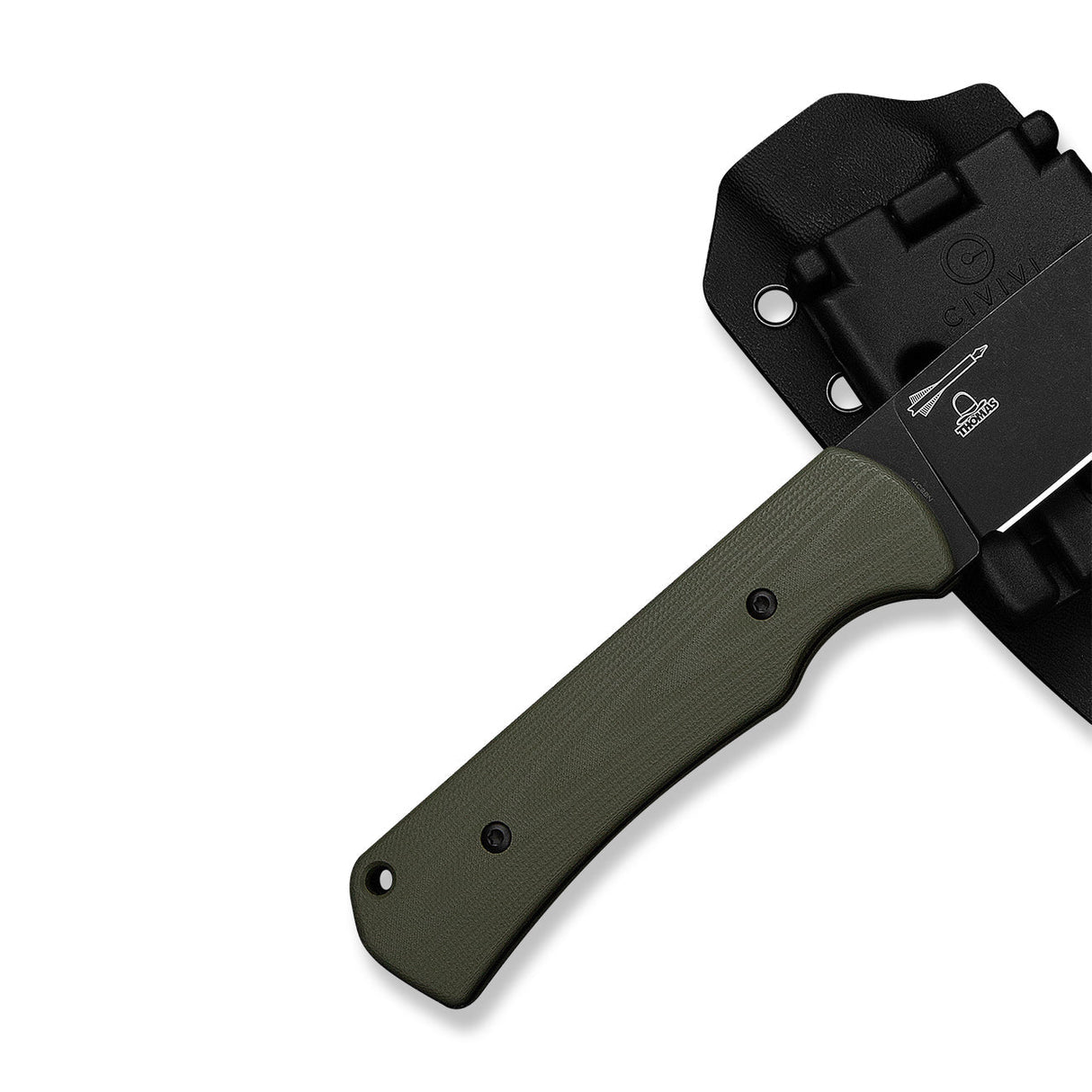 Jencks | OD Green G10 + Blackwash 14C28N