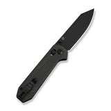 Over Yonder | Dark Green Canvas Micarta + Blackwash 14C28N