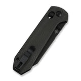 Over Yonder | Dark Green Canvas Micarta + Blackwash 14C28N