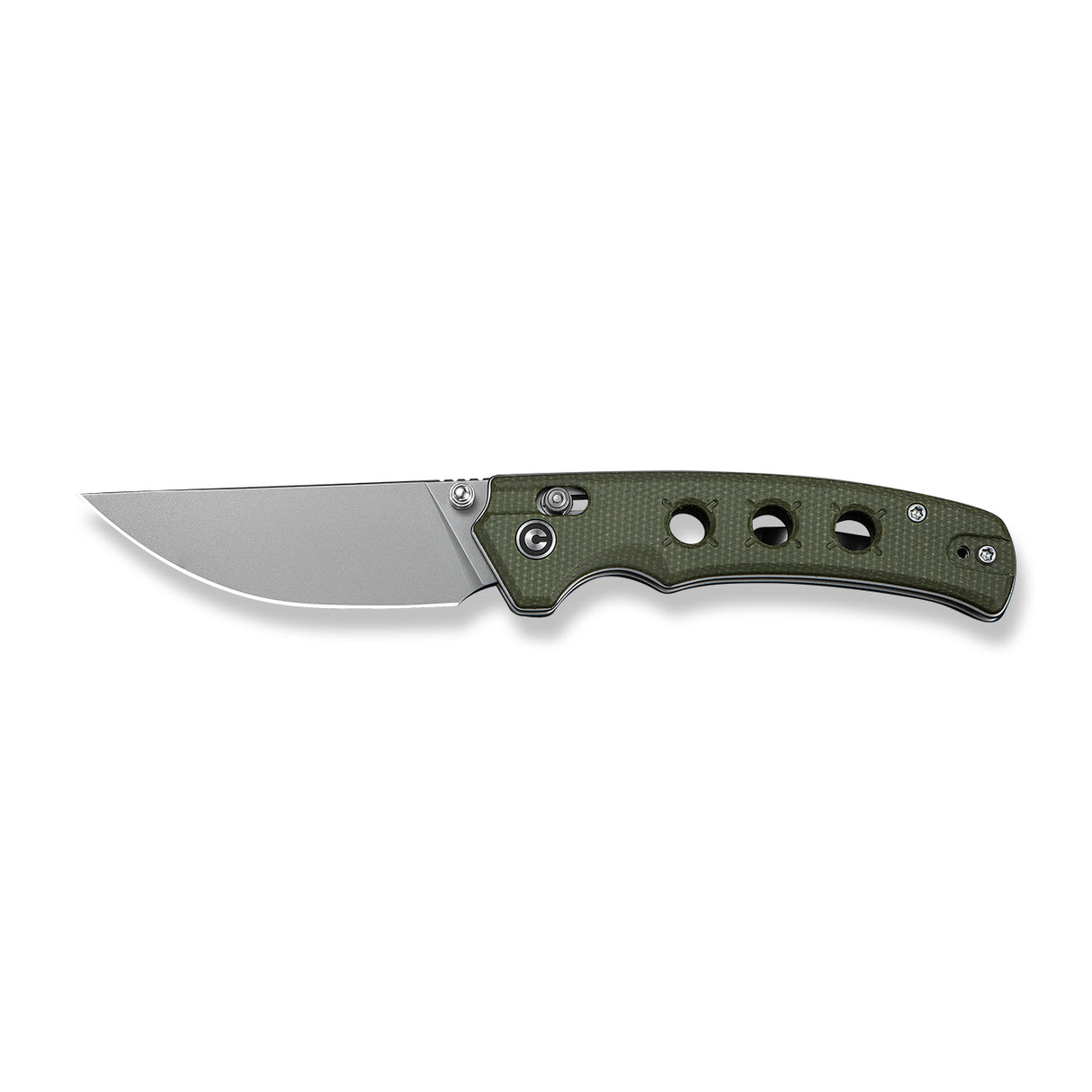 Noctis | Olive Micarta + Stonewash Nitro-V