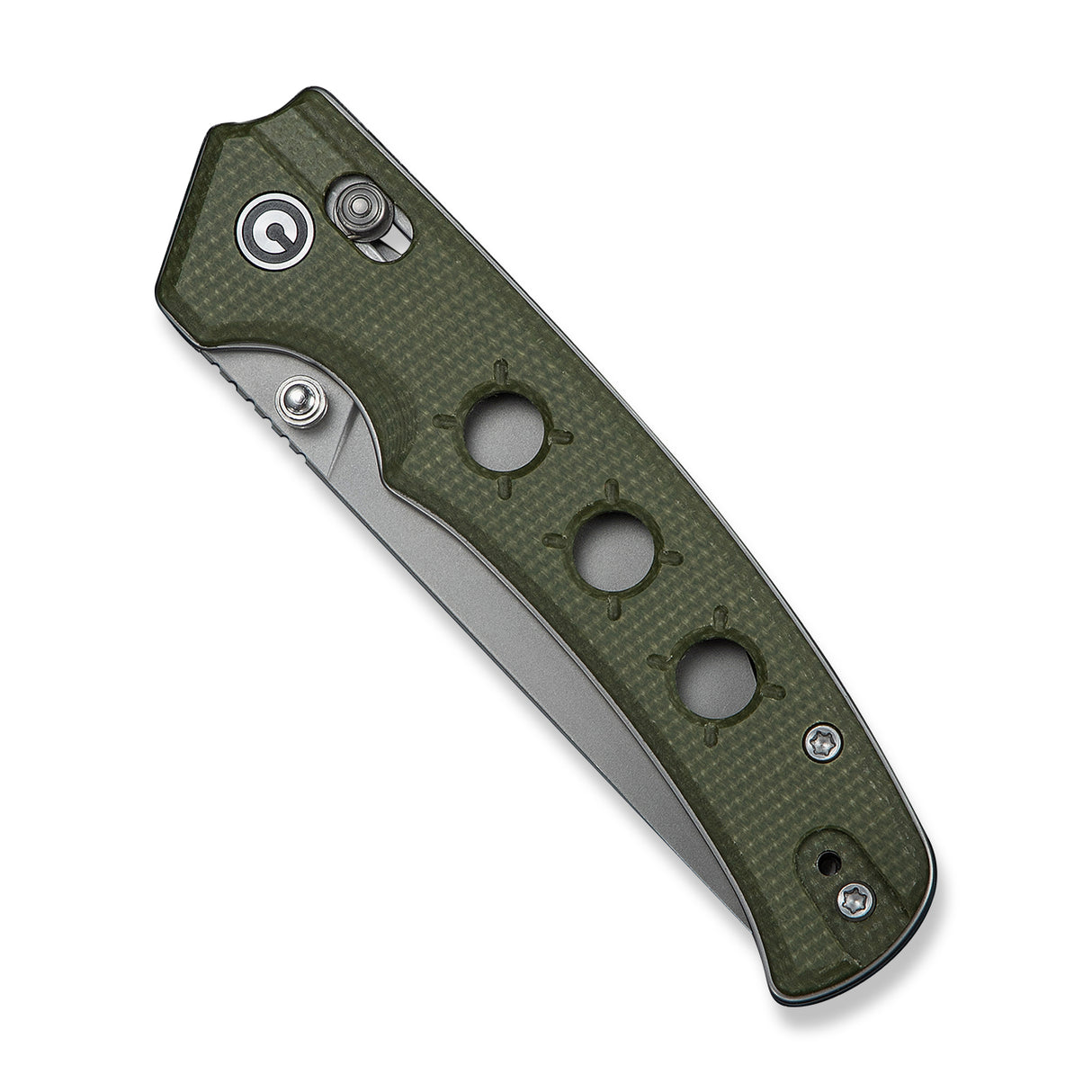 Noctis | Olive Micarta + Stonewash Nitro-V