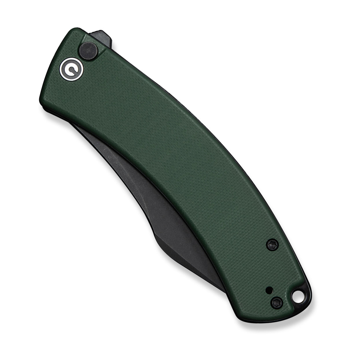 Outlaw Muk | Green G10 + Blackwash 14C28N