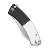 Outlaw Muk | Black & White G10 + Satin 14C28N