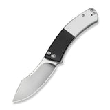 Outlaw Muk | Black & White G10 + Satin 14C28N