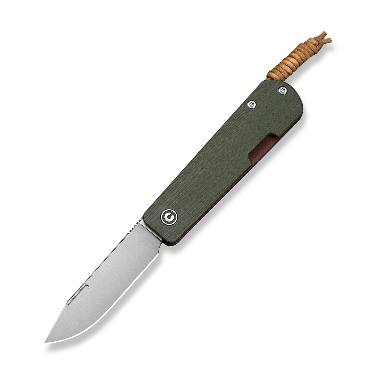 Slippy Sendy | Milled Green/Red G10