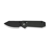 Lil Yonder | Dark Green Canvas Micarta + Blackwash 14C28N