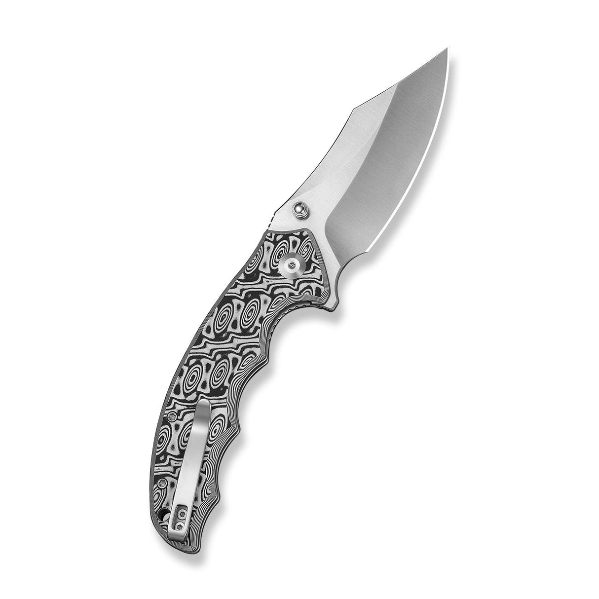 Pentad | Black Vortex Micarta + Satin Nitro-V