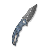 Pentad | Blue Vortex Micarta + Dama