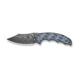 Pentad | Blue Vortex Micarta + Dama