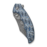Pentad | Blue Vortex Micarta + Dama