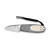 Purr | Grey & Ivory G10 + Satin Nitro-V