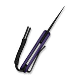 Purr | Purple & Black G10 + Blackwash Nitro-V