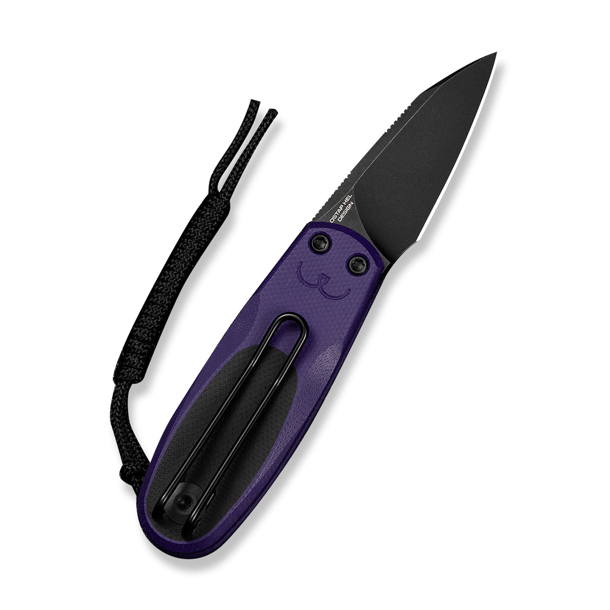 Purr | Purple & Black G10 + Blackwash Nitro-V
