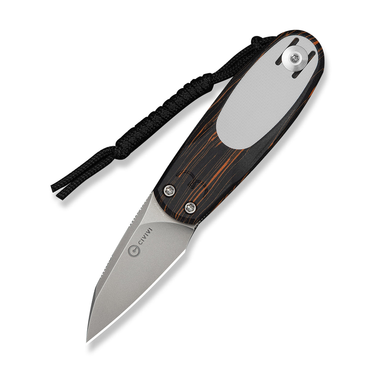 Purr | Orange, Black & White G10 + Stonewash Nitro-V