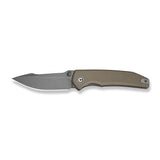 Ryson-E | Tan G10 + Stonewash 14C28N