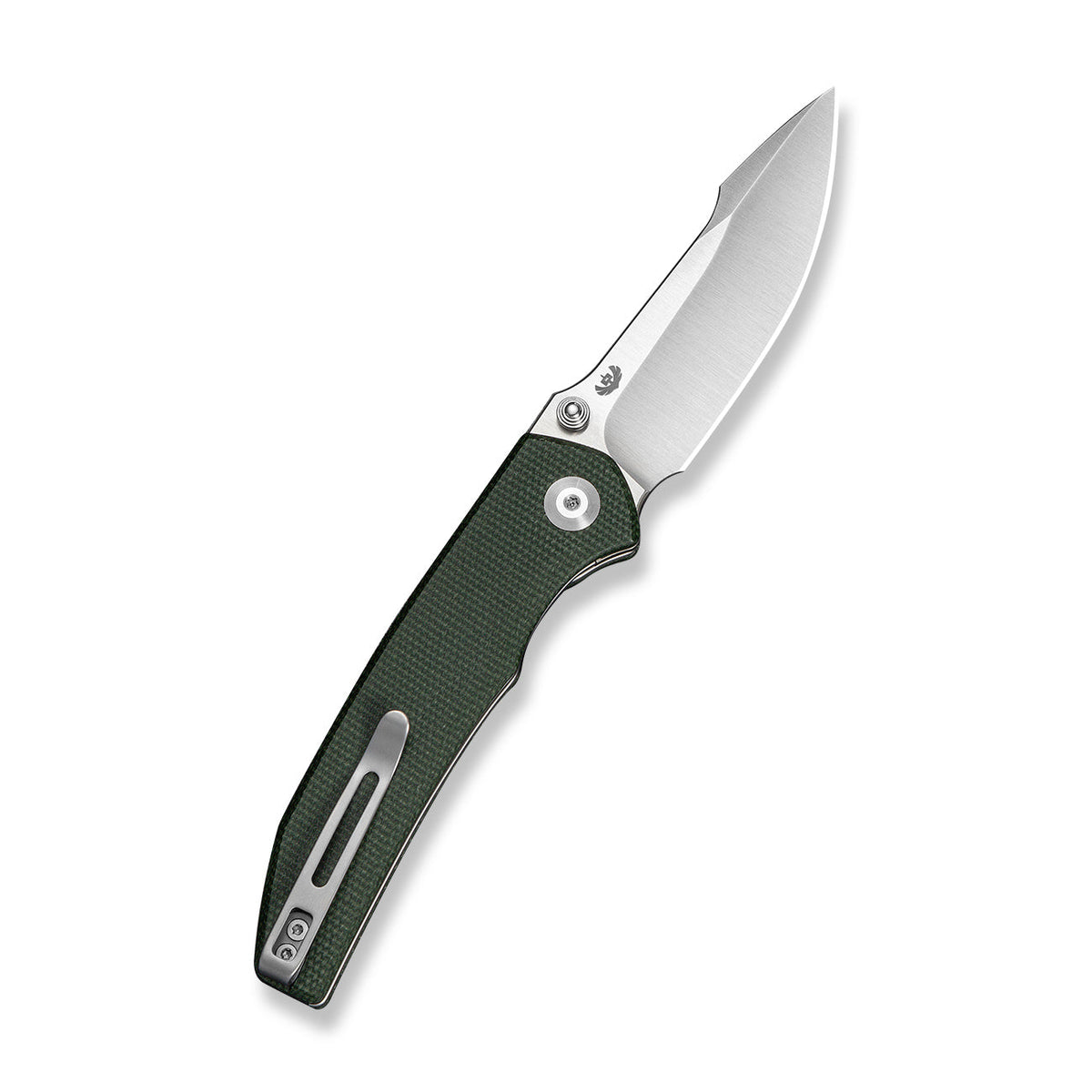 Ryson-E | Green Canvas Micarta + Satin 14C28N