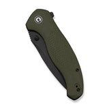 Vyrent | Olive Micarta + Blackwash Nitro-X7