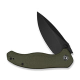 Vyrent | Olive Micarta + Blackwash Nitro-X7