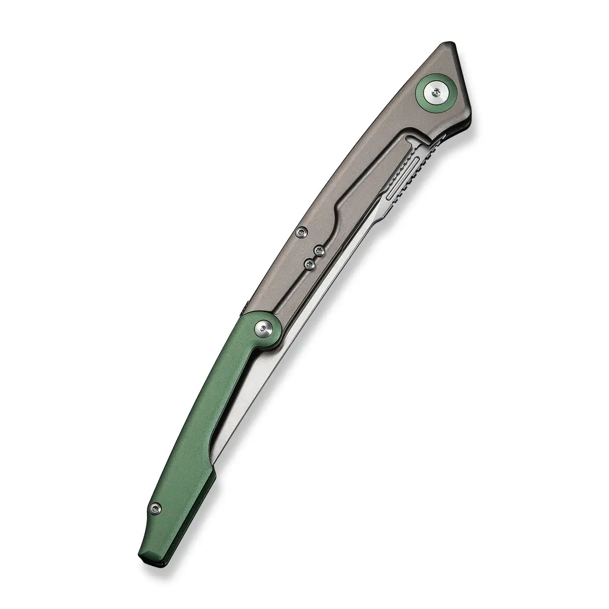 Shawka | Grey & Green Aluminium