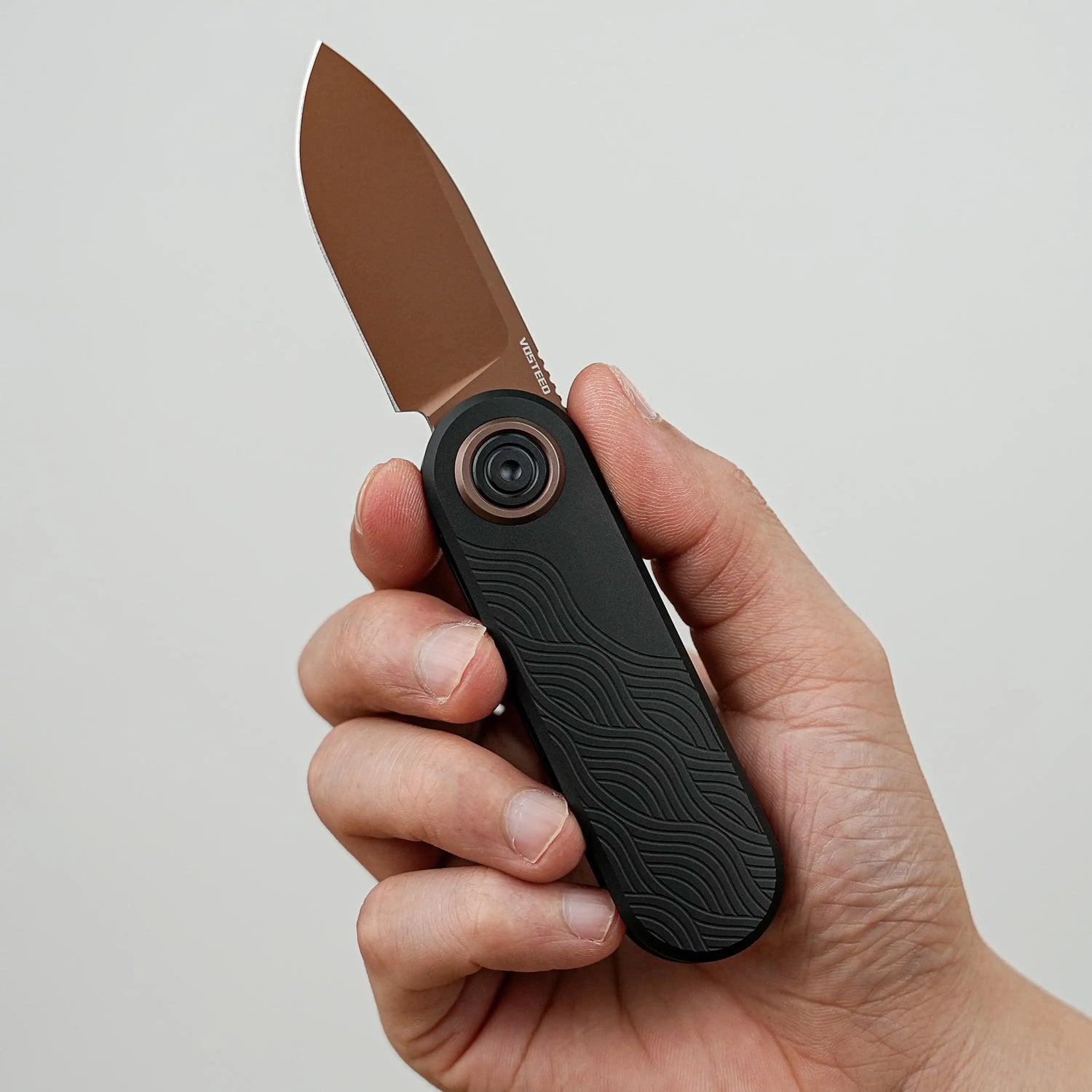 Corgi V | Black Milled Aluminium + 14C28N - A3722