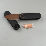 Corgi V | Black Milled Aluminium + 14C28N - A3722