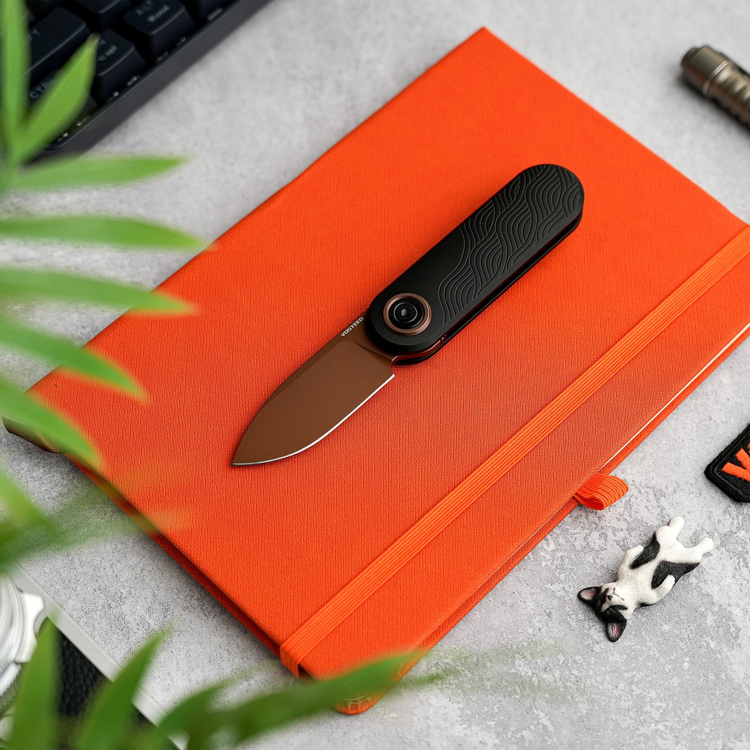 Corgi V | Black Milled Aluminium + 14C28N - A3722