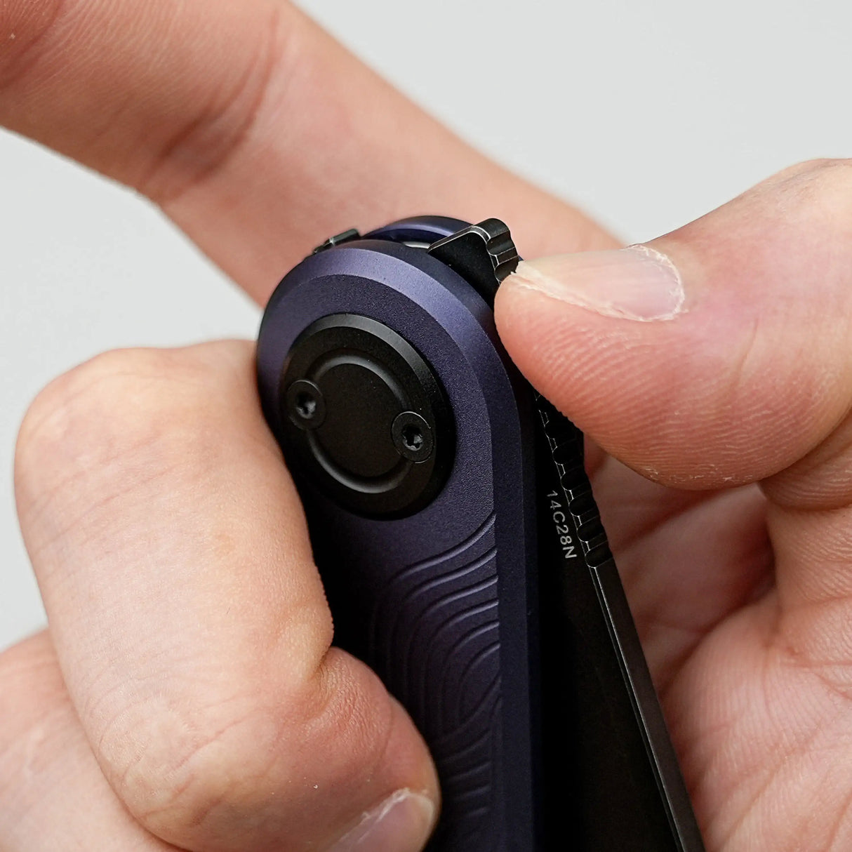 Corgi V | Dark Slate Blue Milled Aluminium + 14C28N - A3723