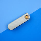 Corgi V | Macaron Blue Milled Aluminium + 14C28N - A3725