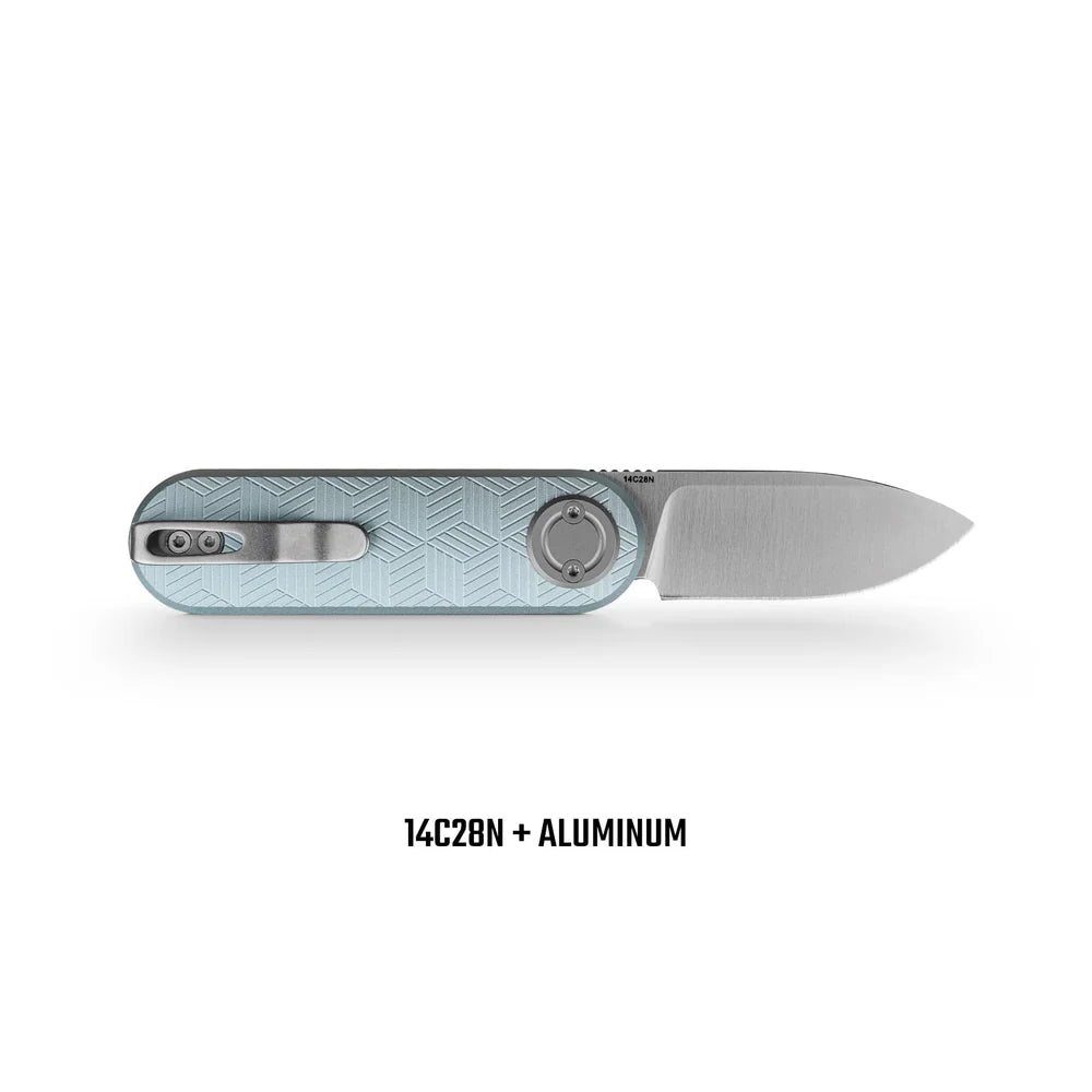 Corgi V | Macaron Blue Milled Aluminium + 14C28N - A3725